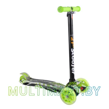 Самокат 21st Scooter Maxi GRL 036Z2 (салатовый) картинка 2